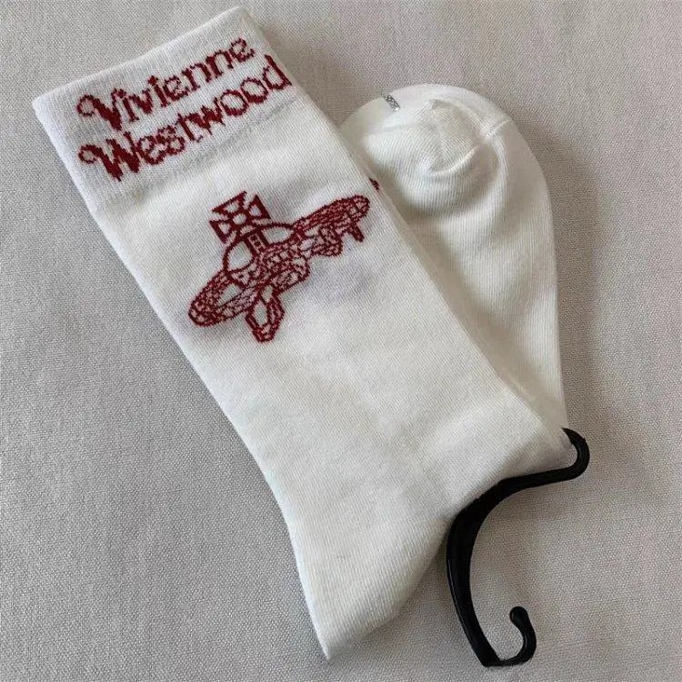 Vivienne Westwood Socks Orb Logo Crew image 5