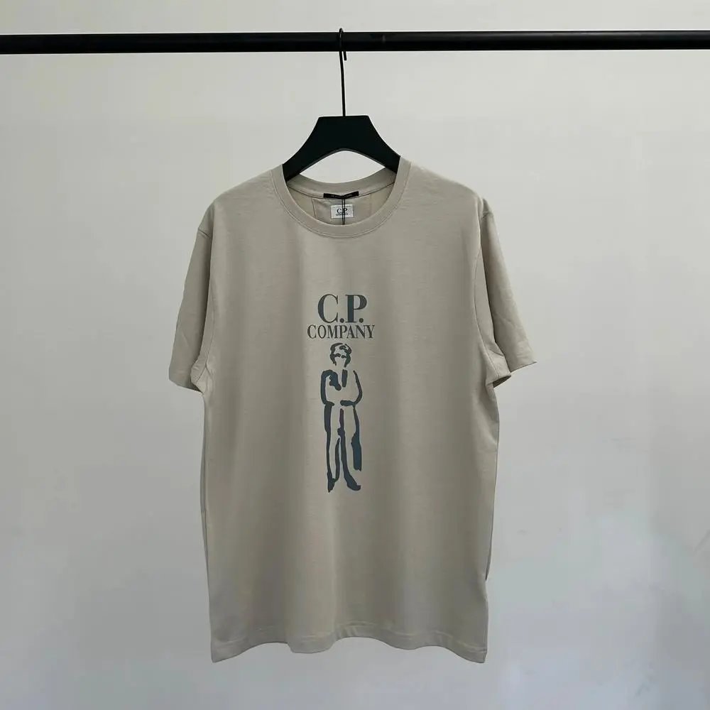 C.P. Company T-Shirts Short-Sleeve Graphic Logo T-Shirt — Style 6