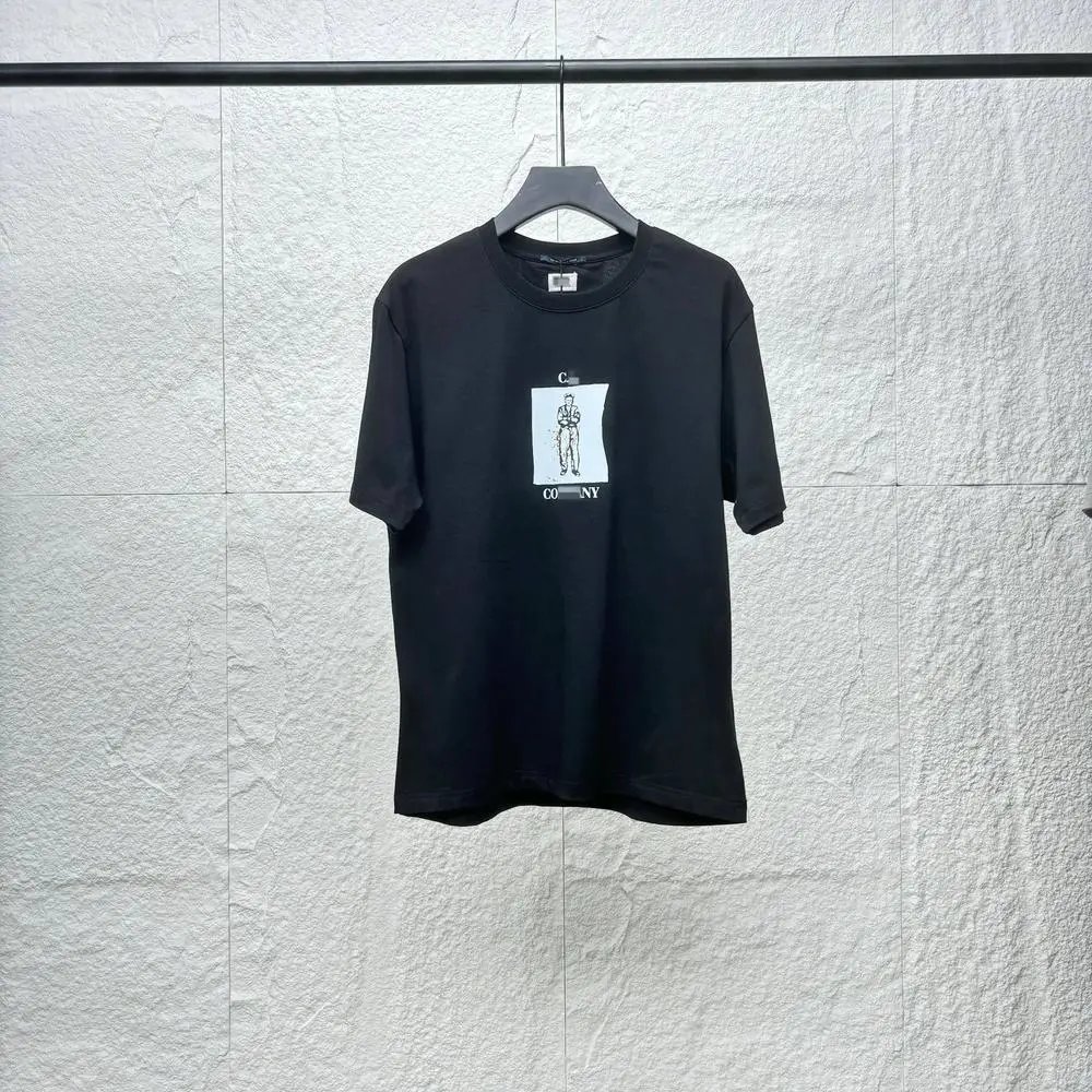 C.P. Company T-Shirts Short-Sleeve Graphic Logo T-Shirt — Style 14