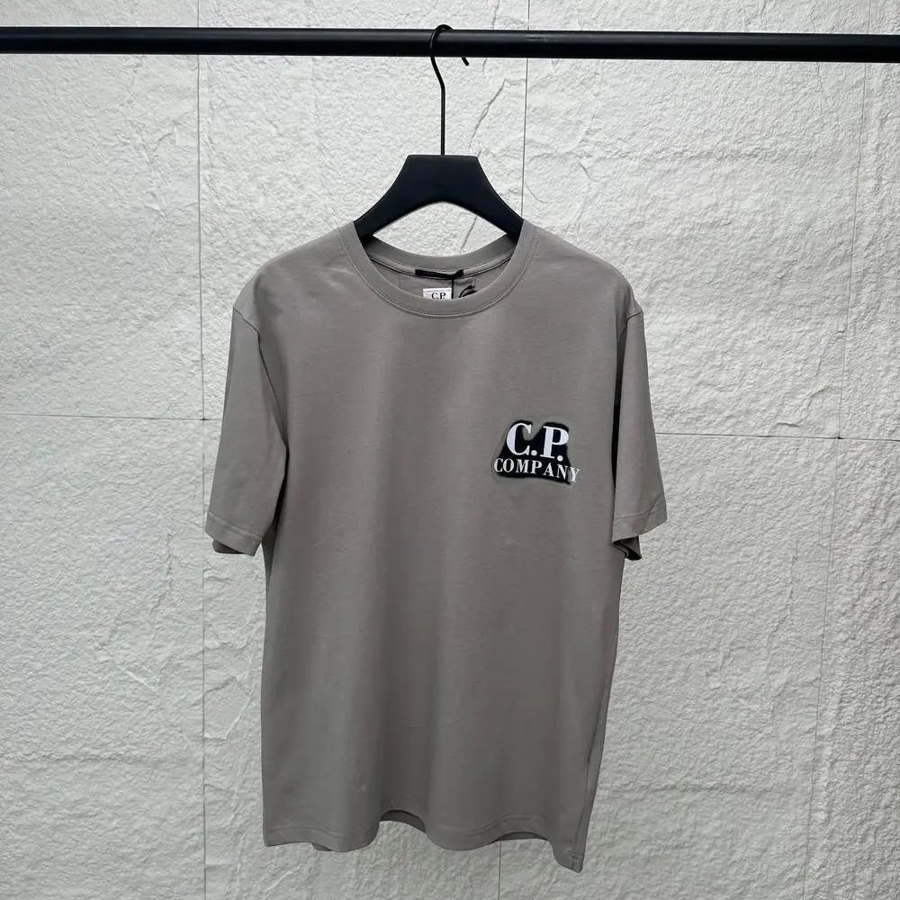 C.P. Company T-Shirts Short-Sleeve Graphic Logo T-Shirt — Style 27