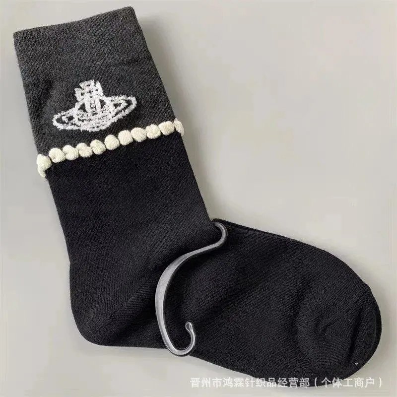 Vivienne Westwood Socks Orb Logo Crew — Style 23