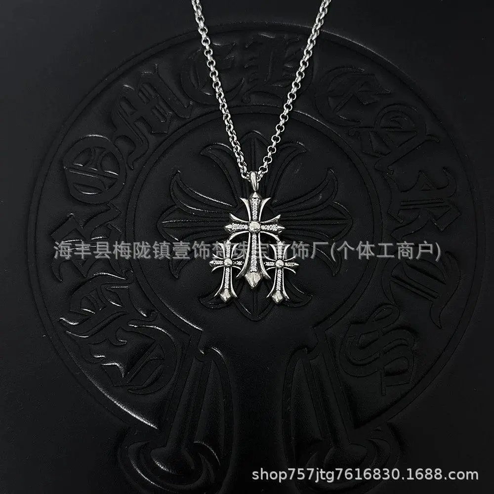 Unbranded Jewelry Pendant Necklaces with Cross and Anchor Designs — Style 21