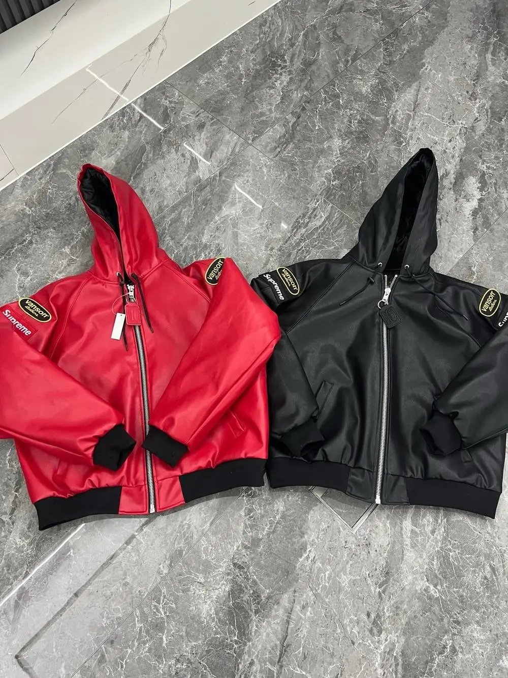 Supreme Leather Jacket — W2CFinds curated find