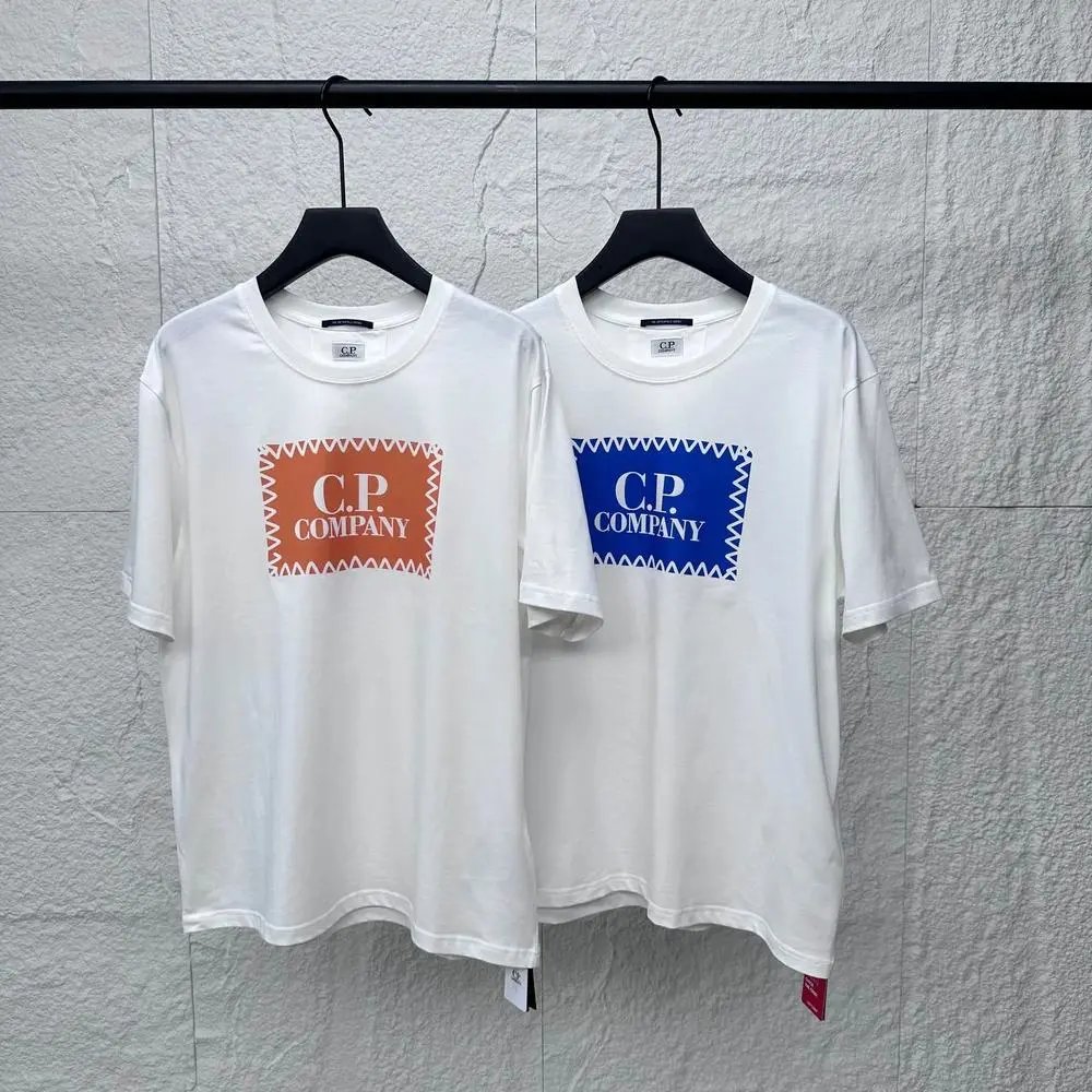 C.P. Company T-Shirts Short-Sleeve Graphic Logo T-Shirt image 4
