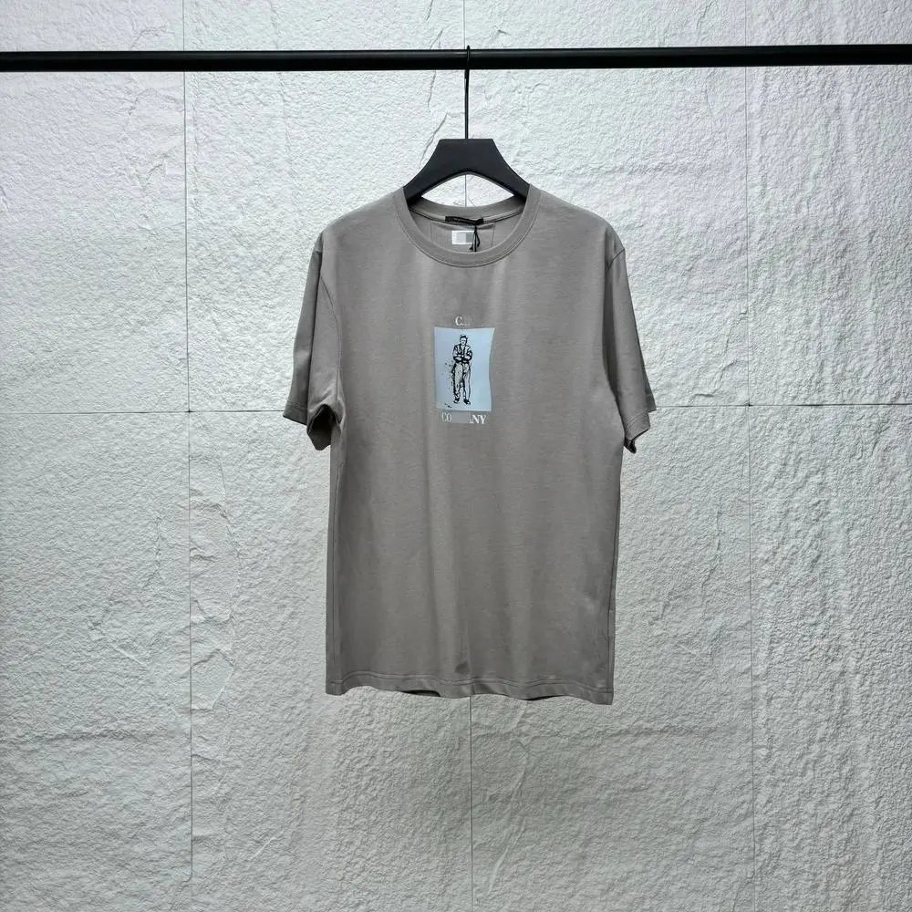 C.P. Company T-Shirts Short-Sleeve Graphic Logo T-Shirt — Style 16