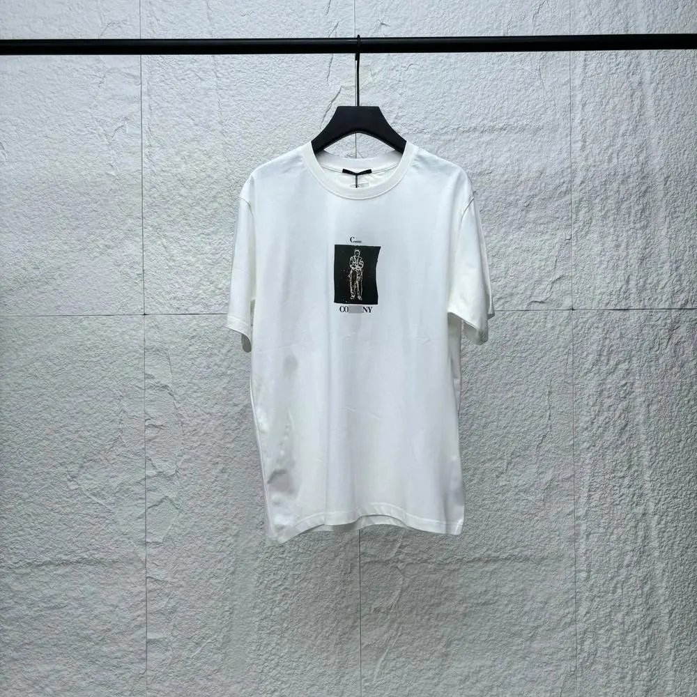 C.P. Company T-Shirts Short-Sleeve Graphic Logo T-Shirt — Style 15
