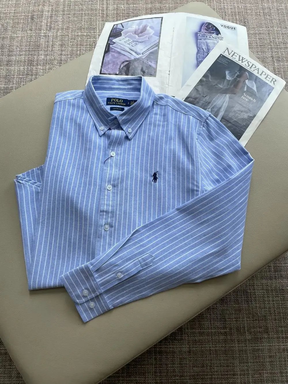 Polo Ralph Lauren Shirts Striped button-down long-sleeve shirt — Style 5