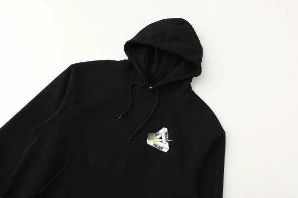 Palace x Nike Tri-Force Hoodie Dark Gray - 4
