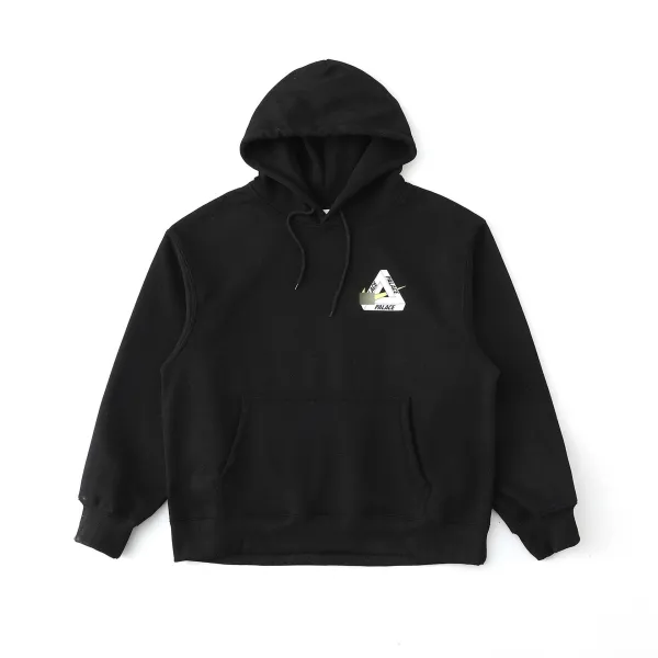 Palace x Nike Tri-Force Hoodie Dark Gray - 5