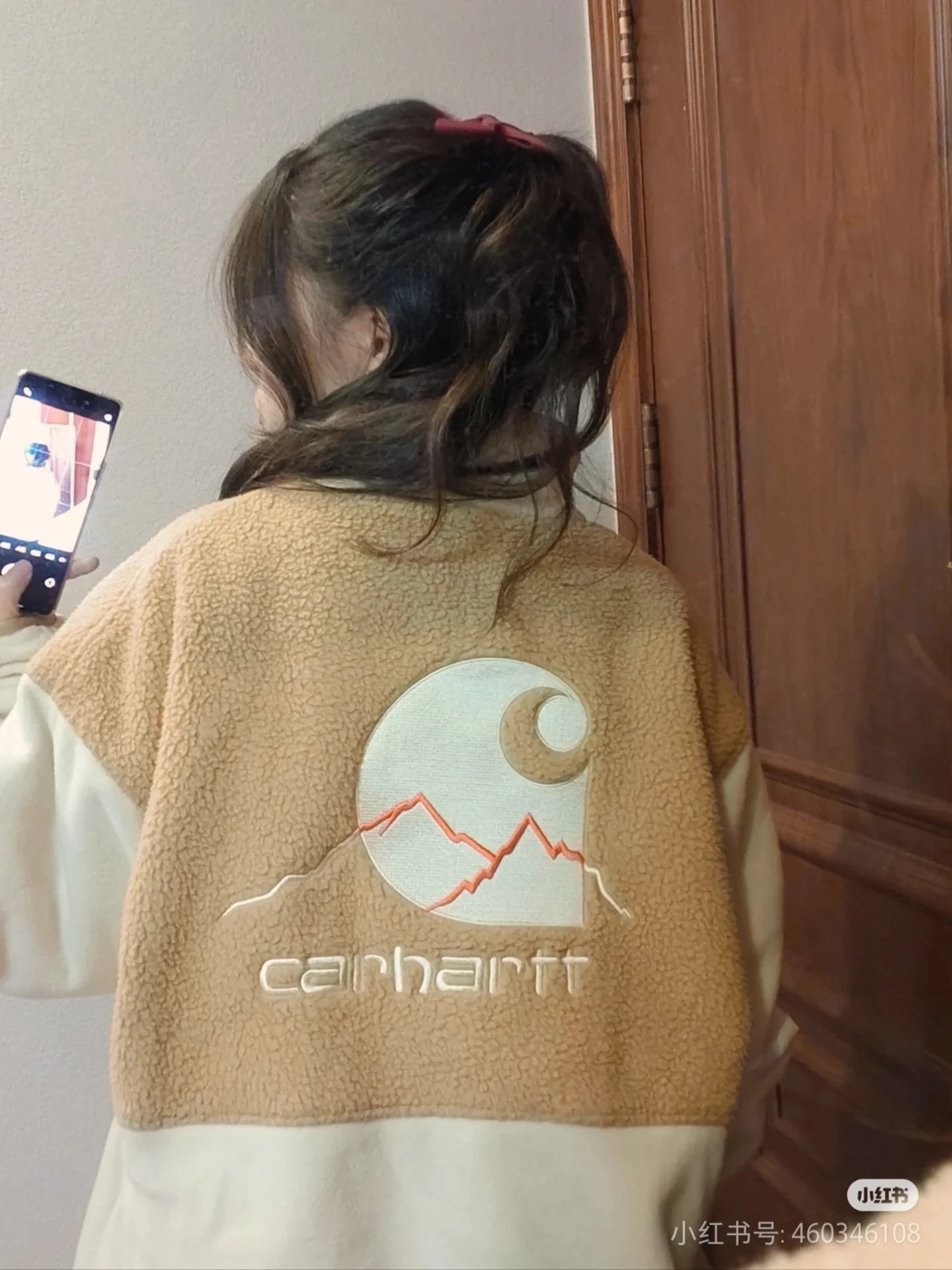 Carhartt Sherpa Fleece Patchwork Jacket photo 8
