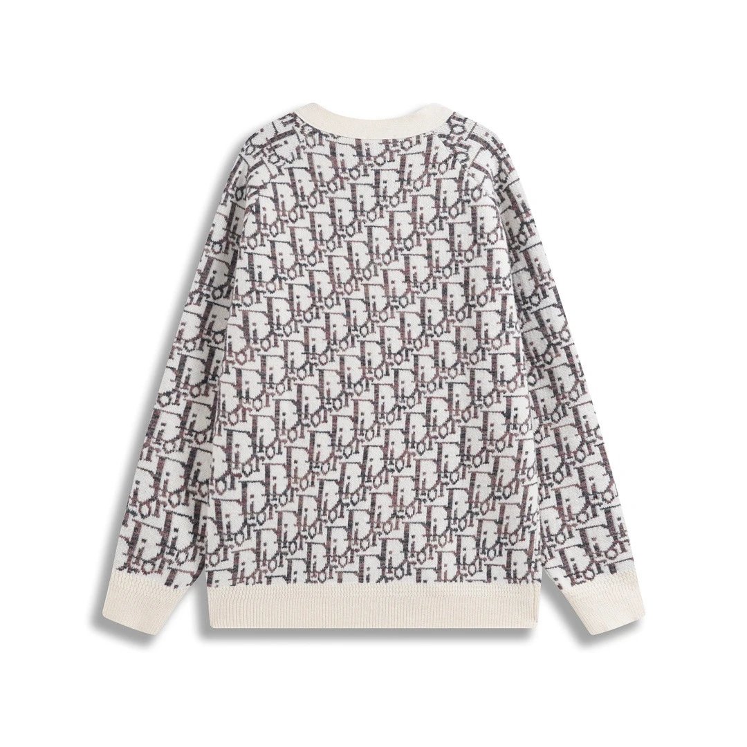 Gucci Script Logo Knit Sweater Gray - 33