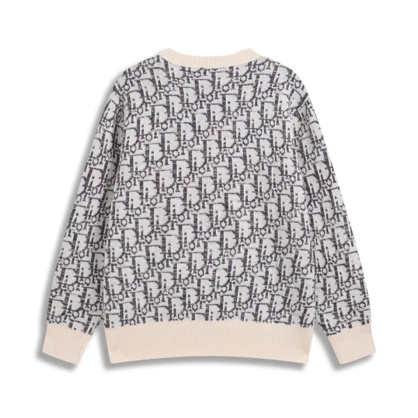 Gucci Script Logo Knit Sweater Gray - 19