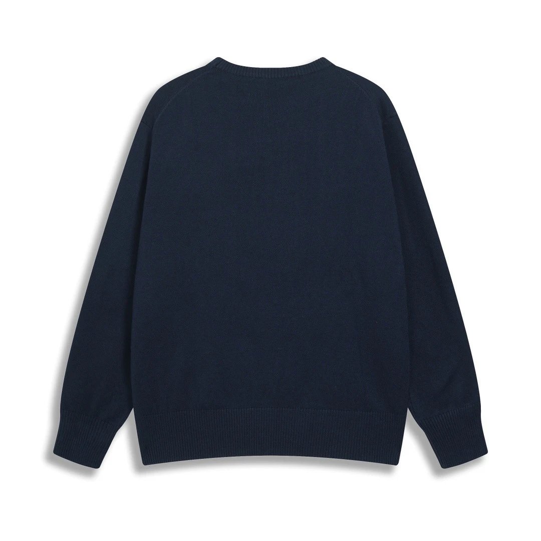 Gucci Script Logo Knit Sweater Gray - 22