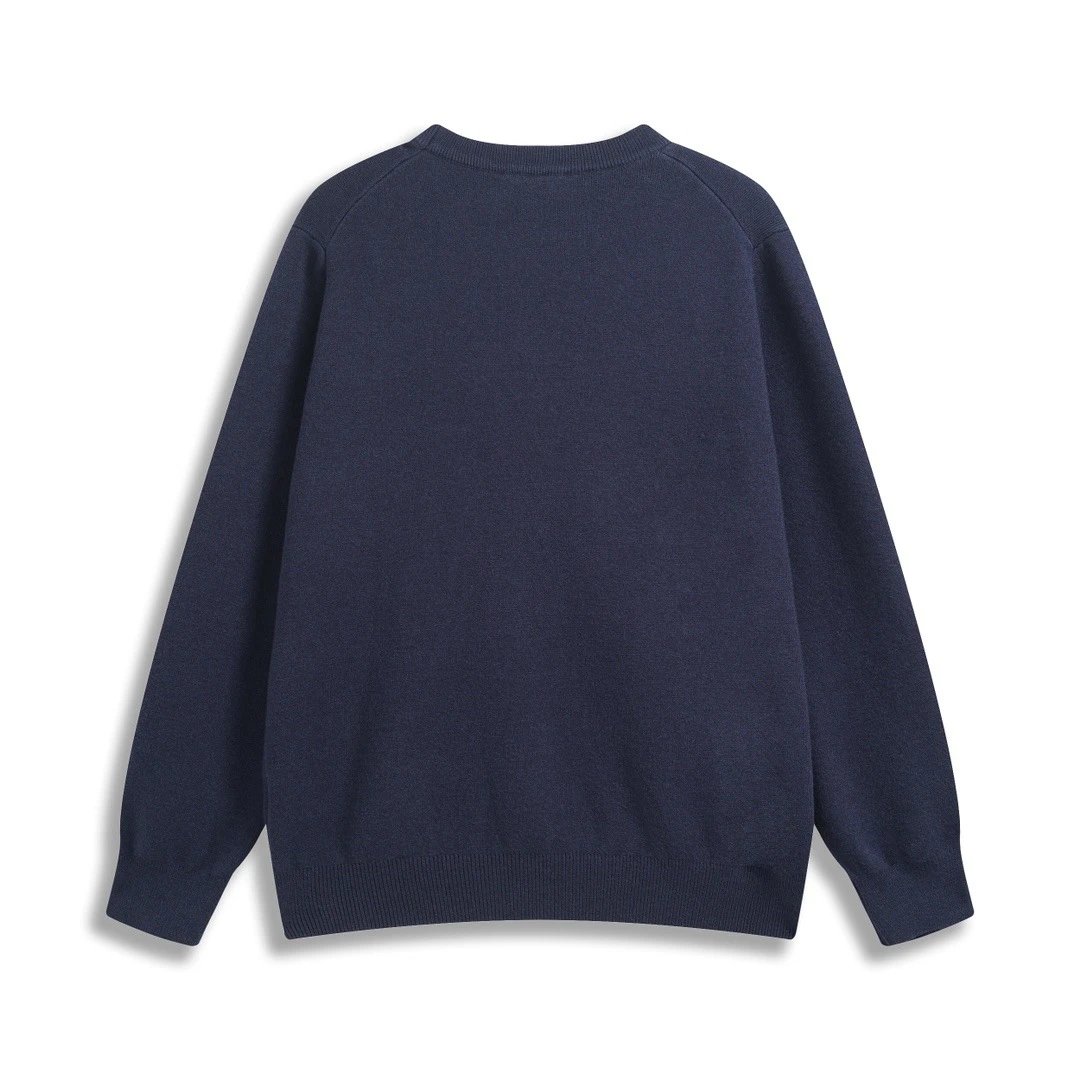 Gucci Script Logo Knit Sweater Gray - 15