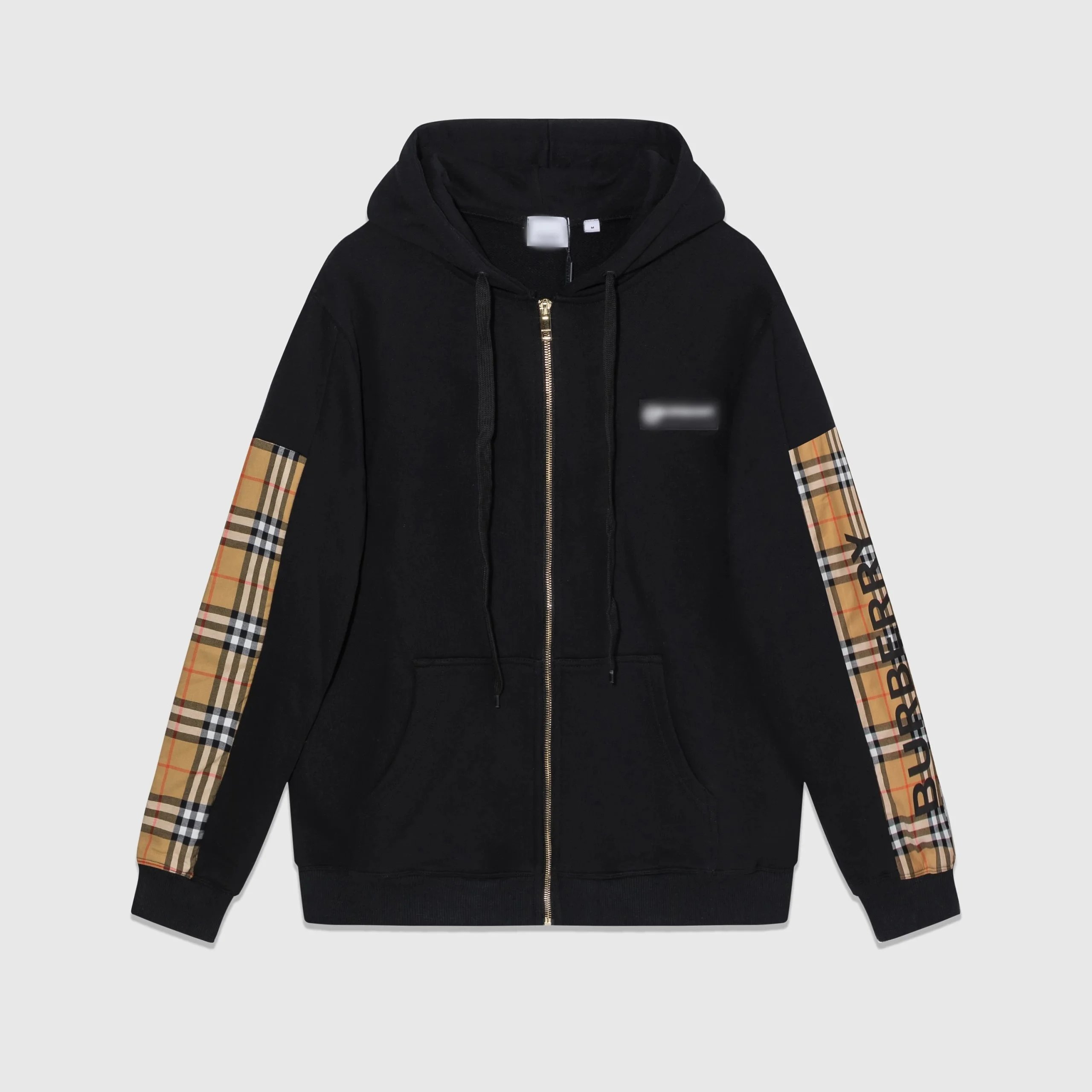 Burberry Hoodies & Sweatshirts Logo Print and Check-Trim image 2