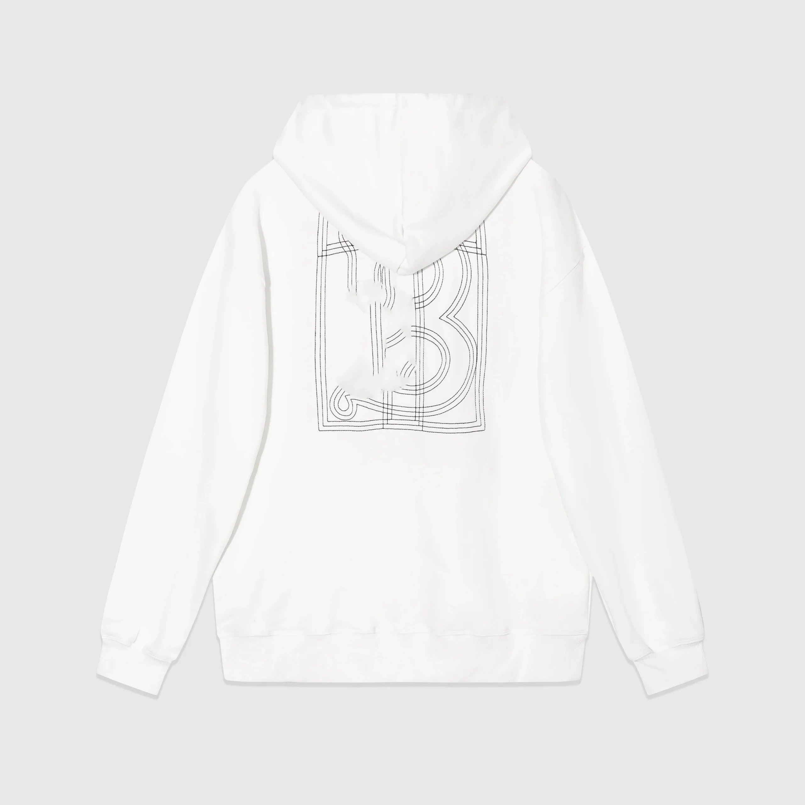 Burberry Hoodies & Sweatshirts Logo Print and Check-Trim — 10