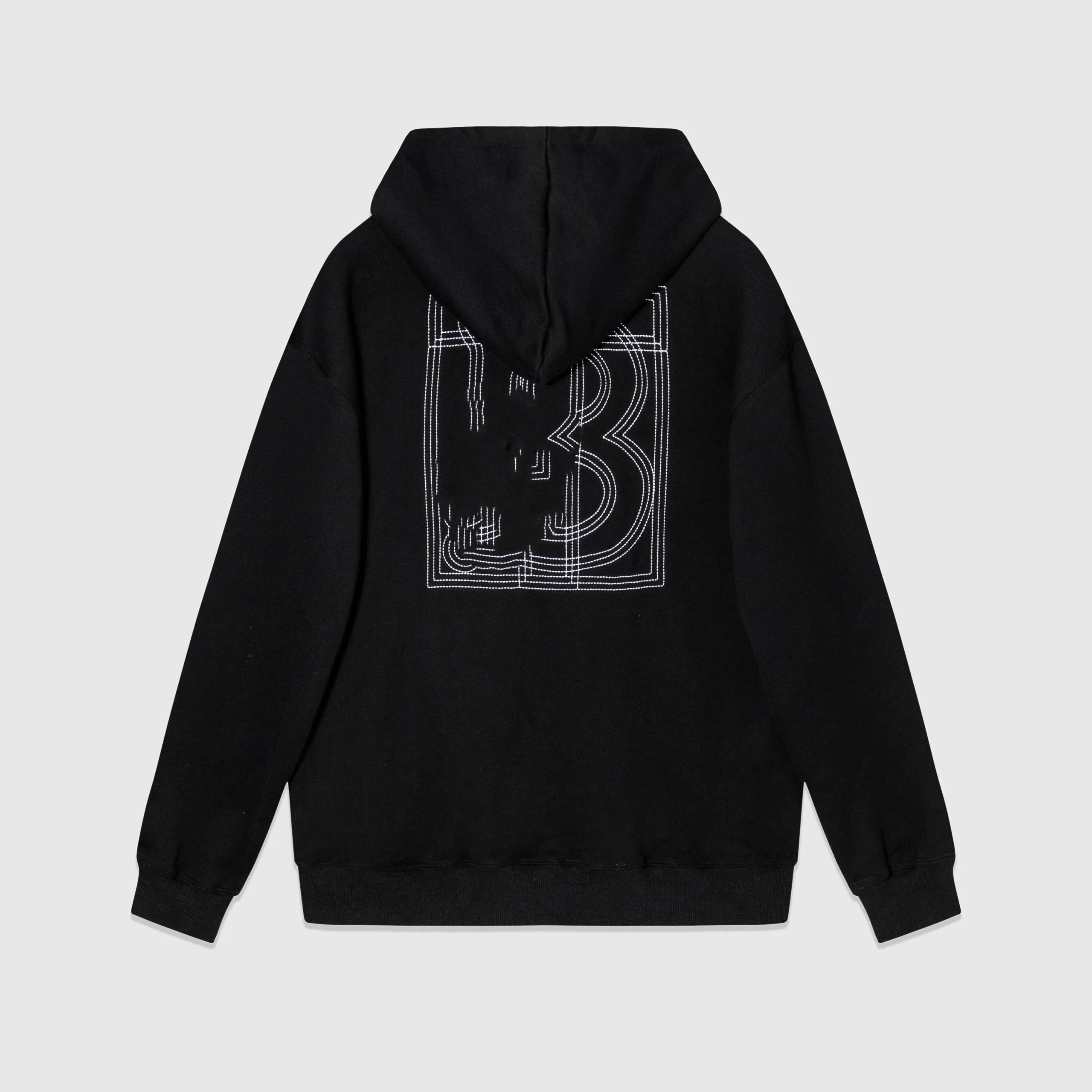 Burberry Hoodies & Sweatshirts Logo Print and Check-Trim — 11