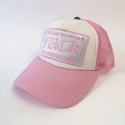 37 Pink Bent Brim