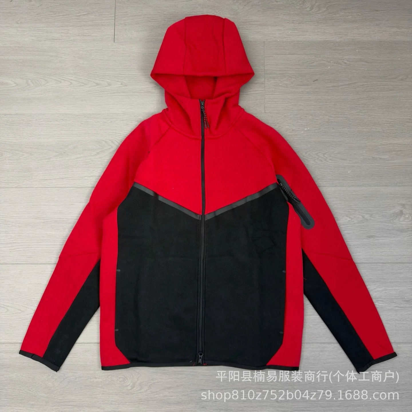 Red and Black Coat