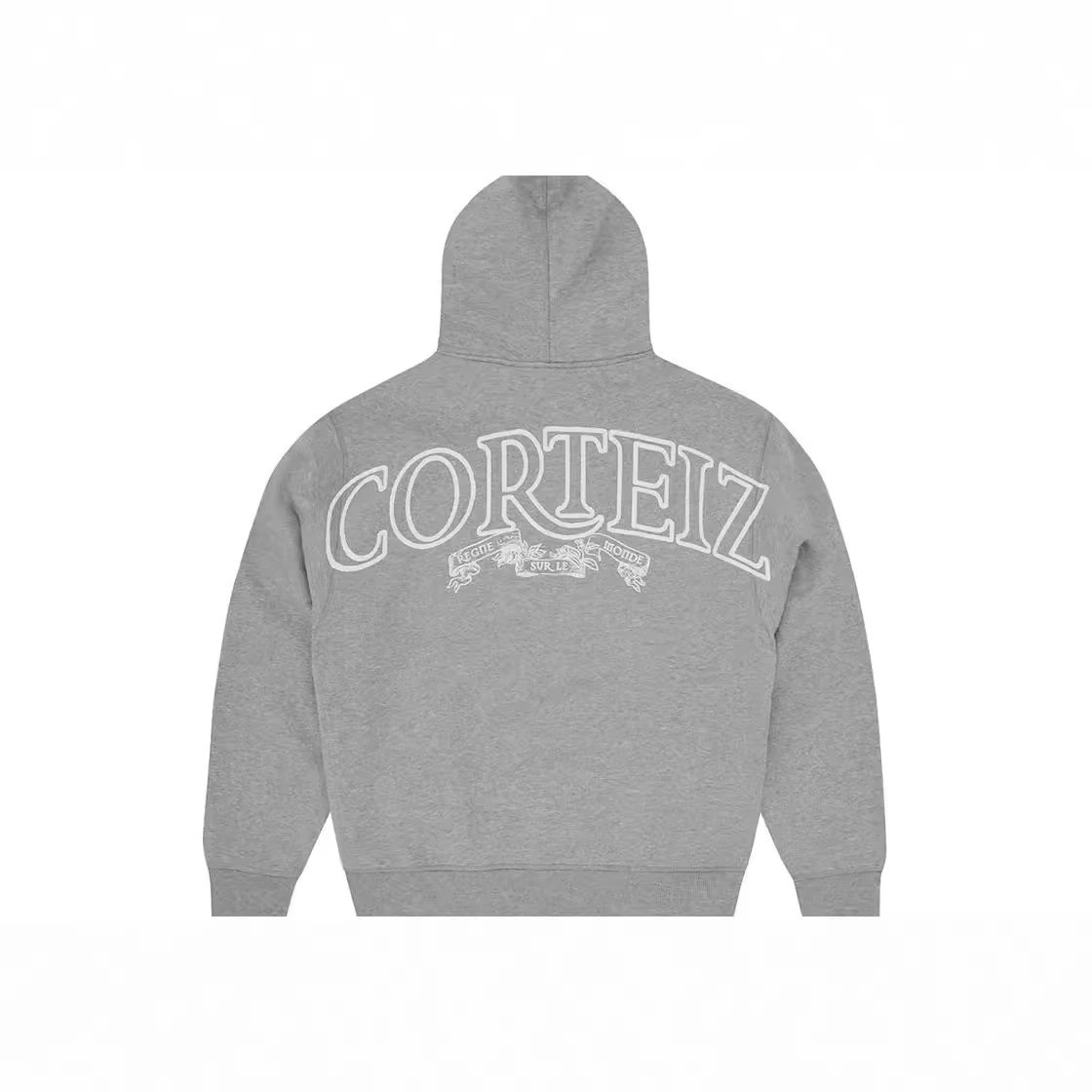 Corteiz Alcatraz New Drop Zip-Up Hoodie Loose High Street American Streetwear Set Printed Sweatpants