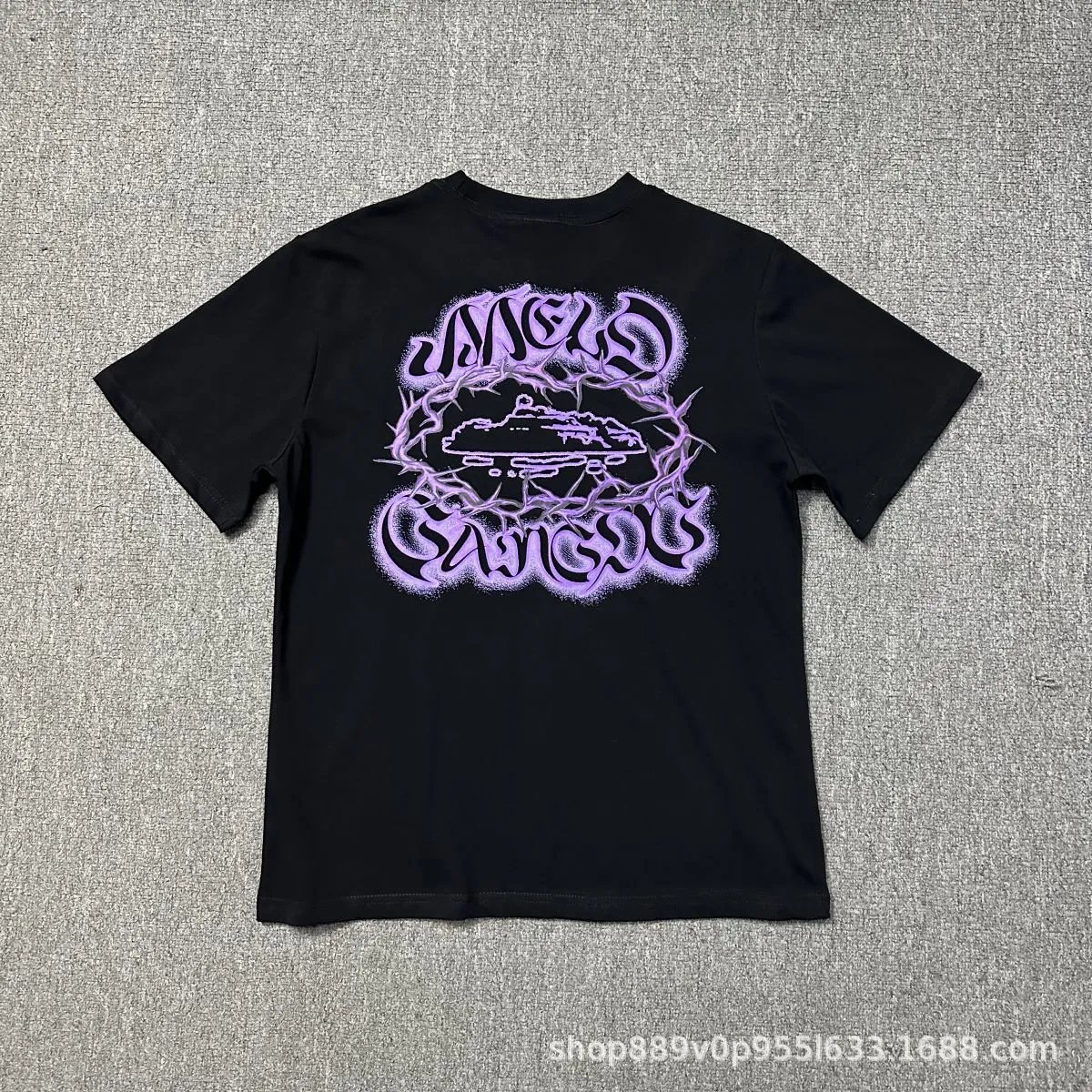3219 Black Purple Seal