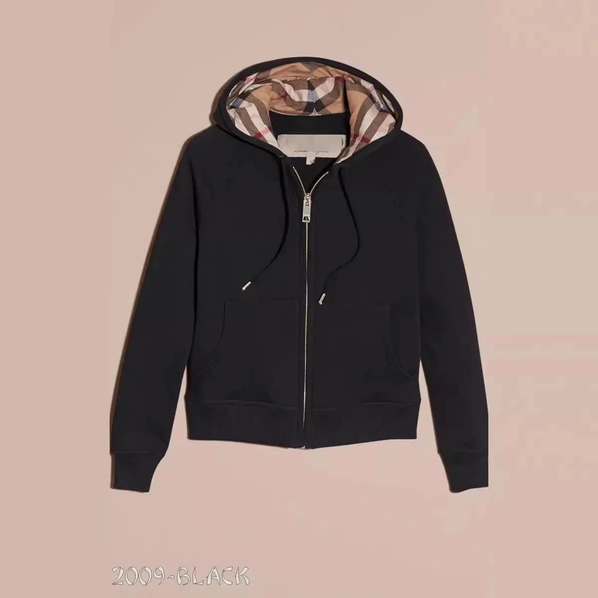 B zipper hoodie