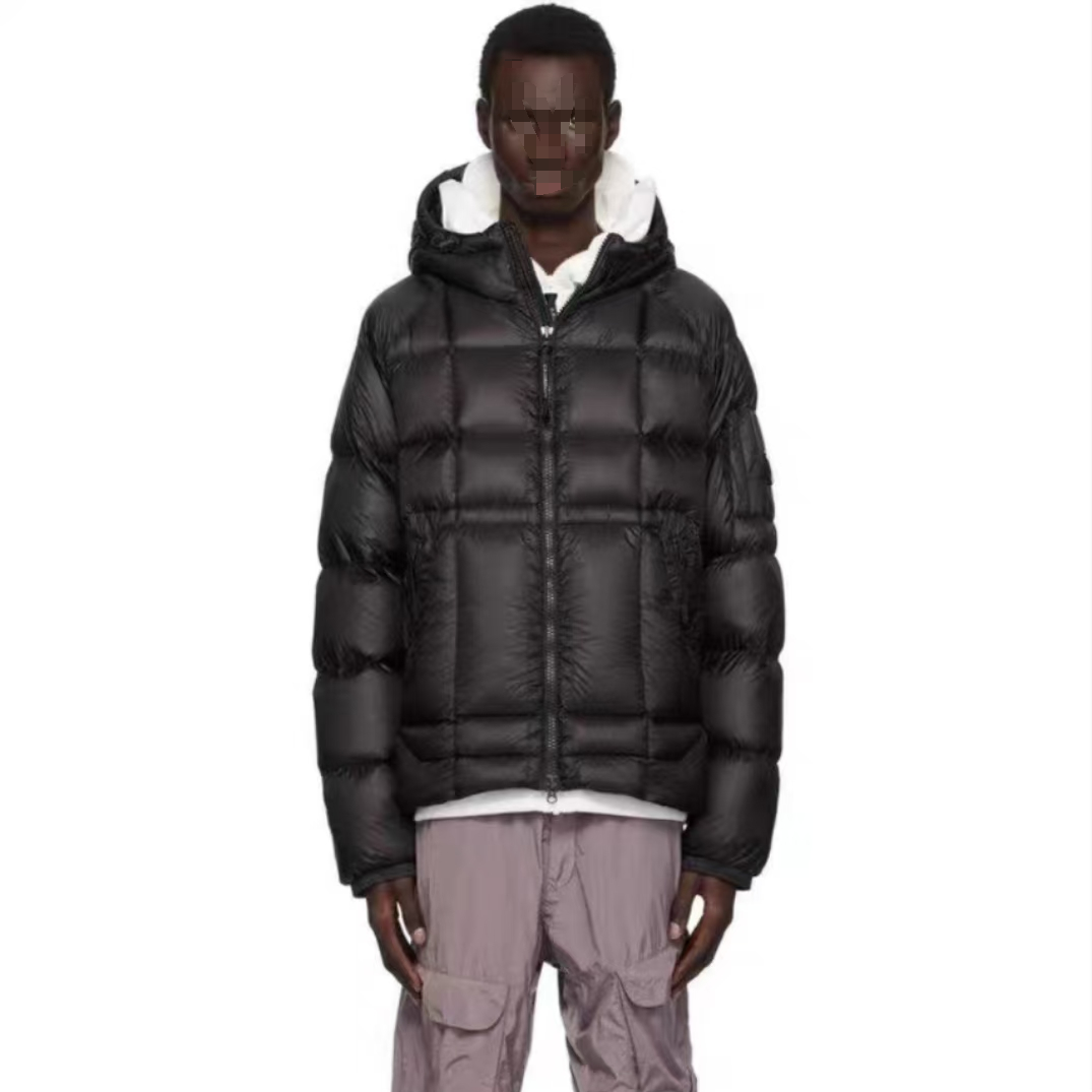 down-filled garment