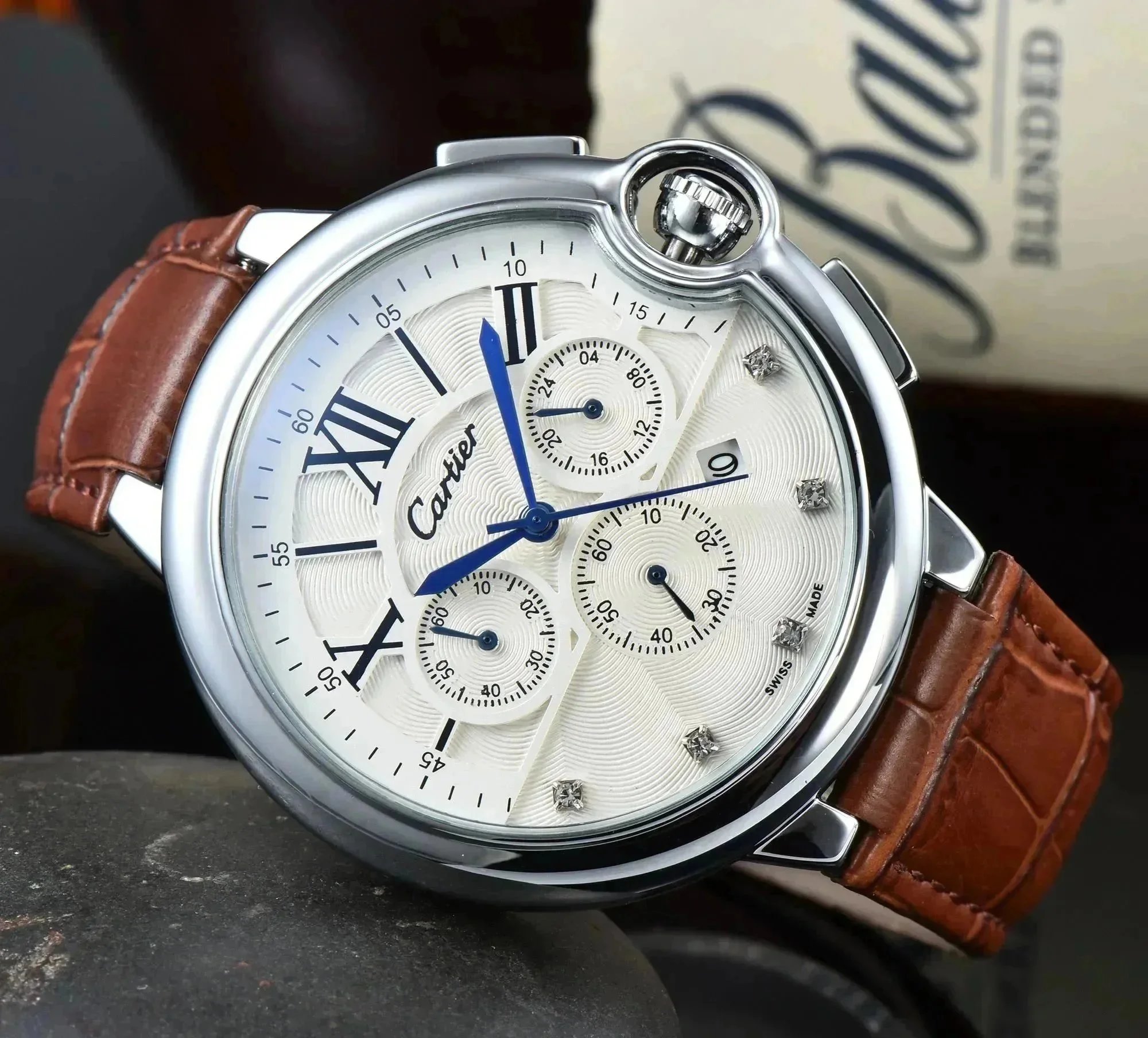 Cartier Watches Analog with Roman Numeral Dials — 20