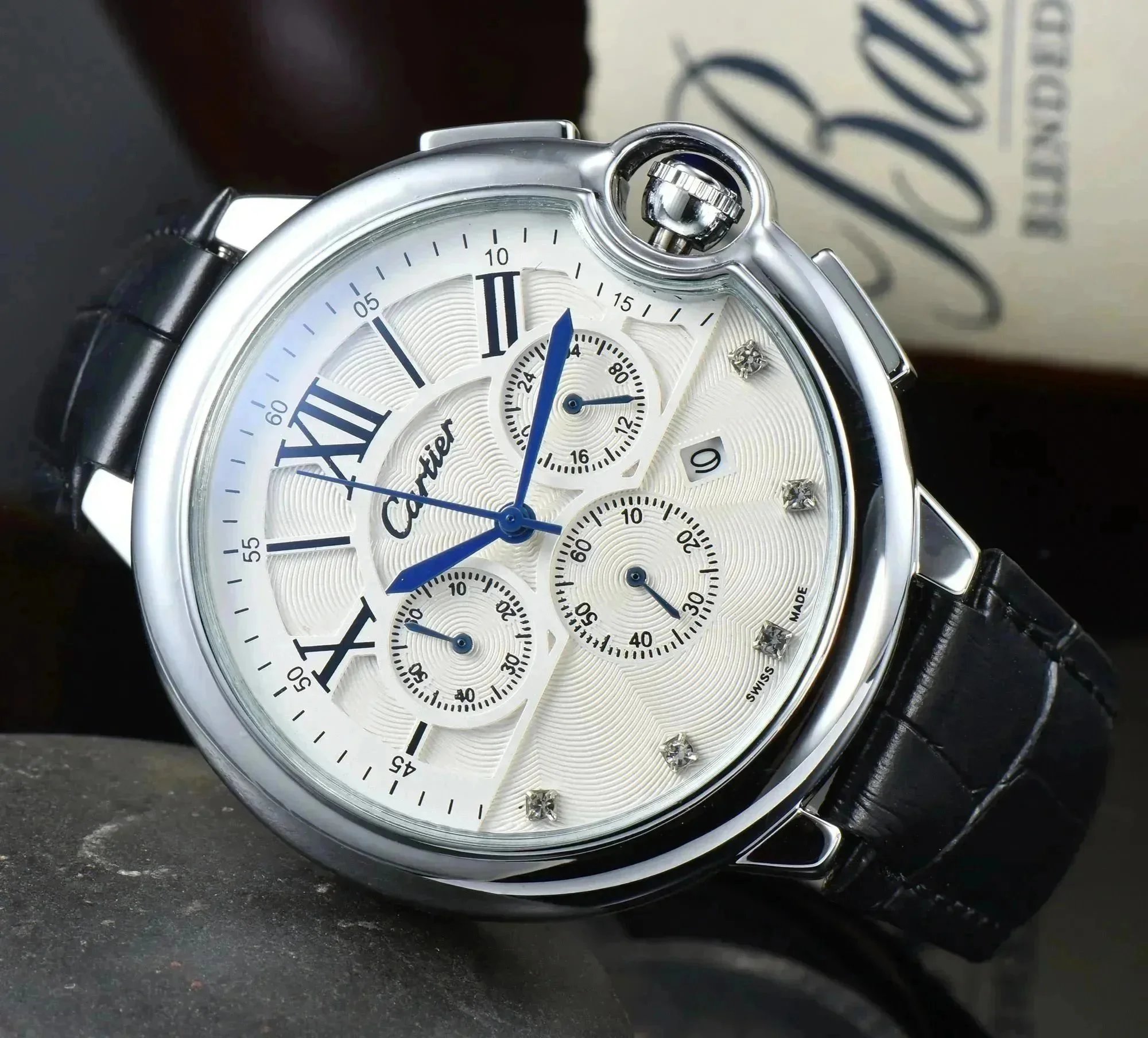 Cartier Watches Analog with Roman Numeral Dials — 21