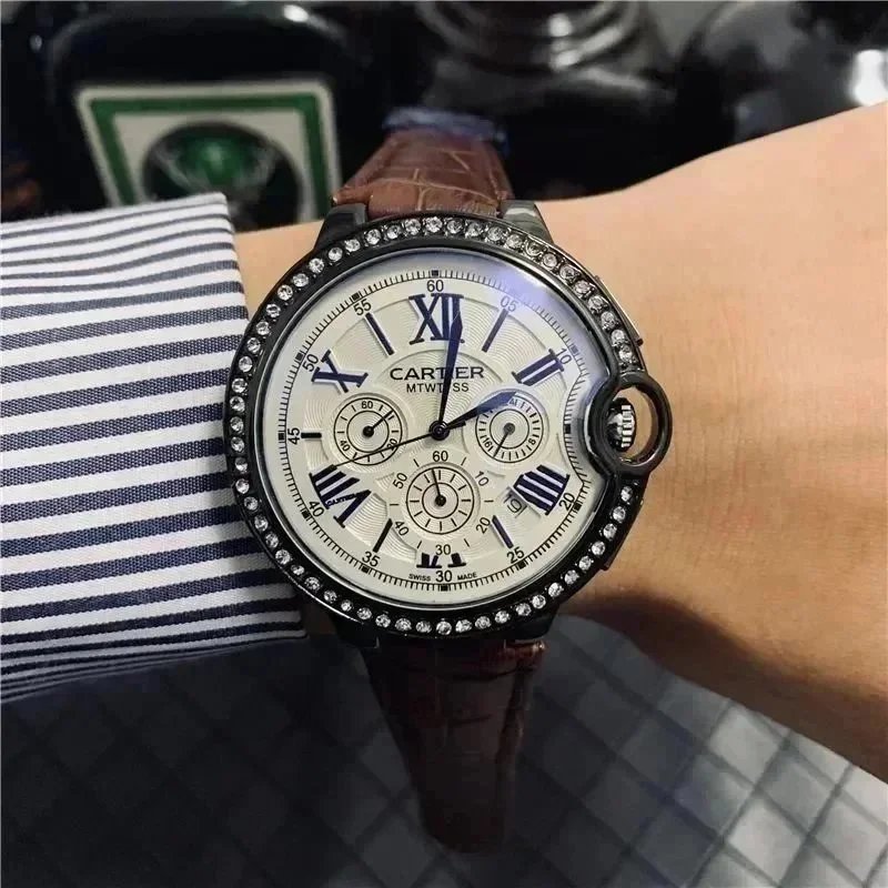 Cartier Watches Analog with Roman Numeral Dials — 23