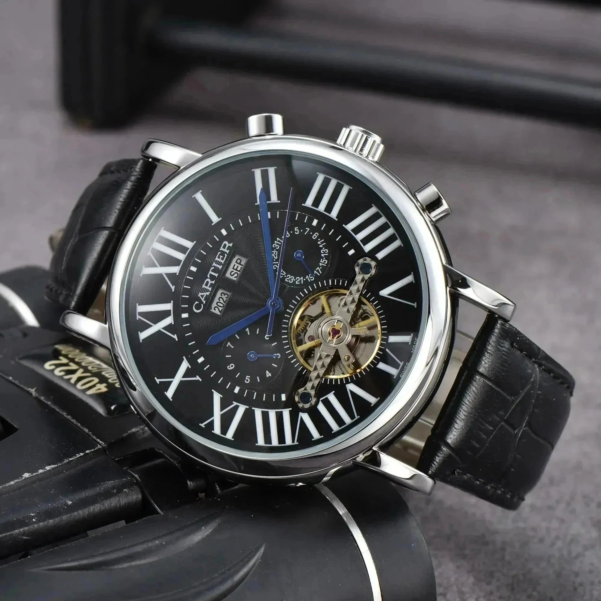 Cartier Watches Analog with Roman Numeral Dials image 2