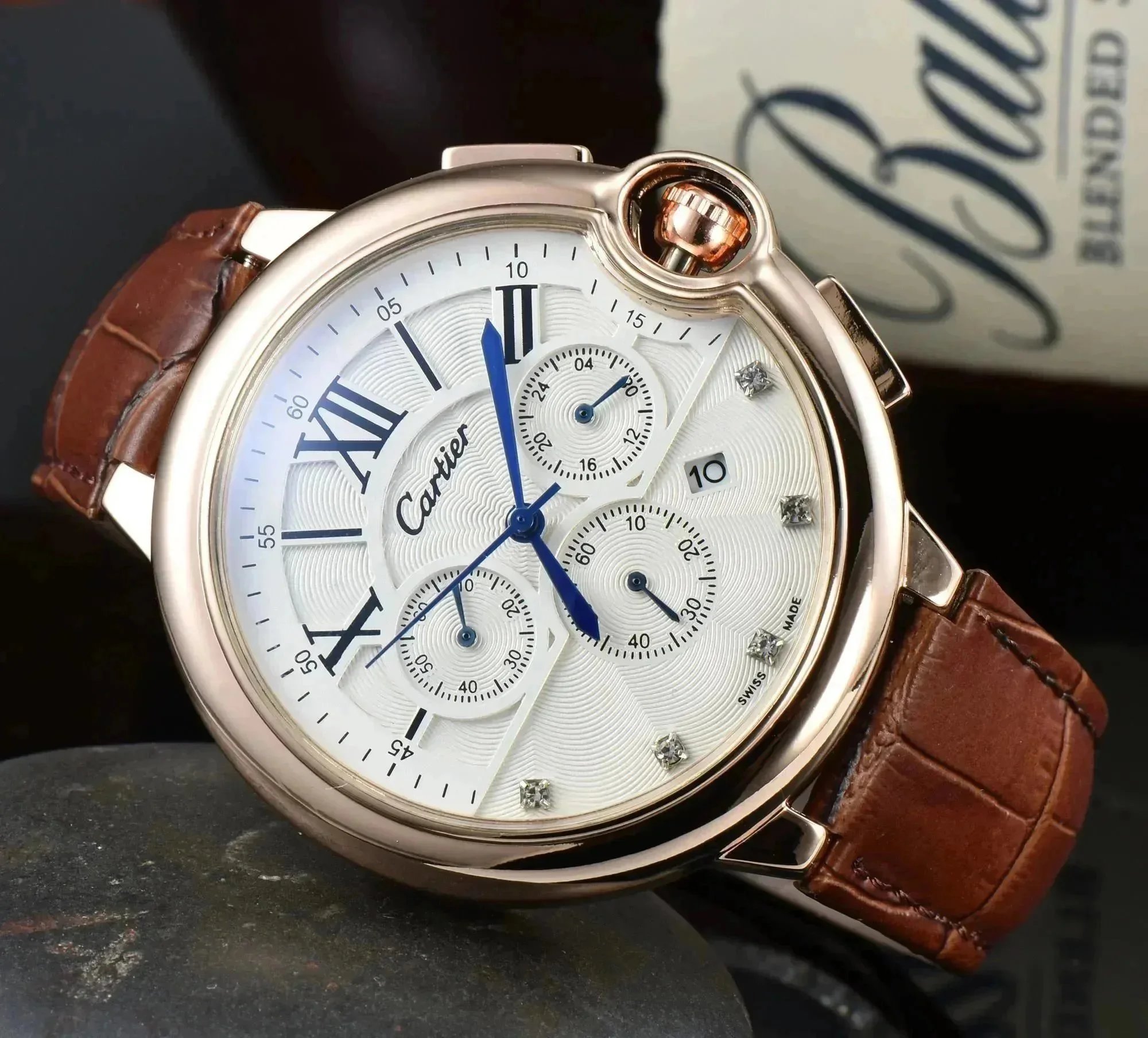 Cartier Watches Analog with Roman Numeral Dials — 14