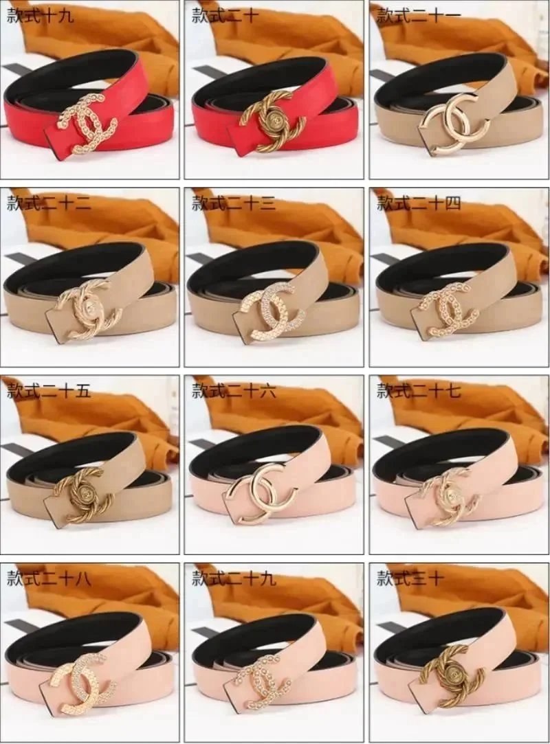 Chanel Belts Interlocking CC buckle belt image 3