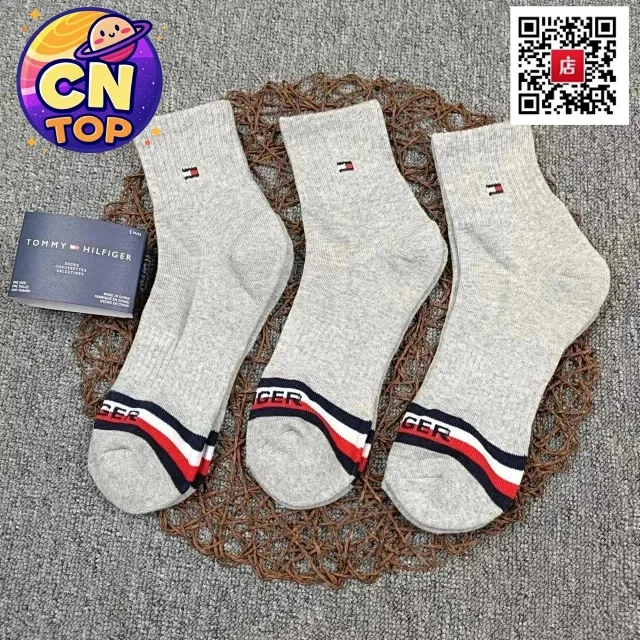 Tommy Hilfiger Socks Ribbed Crew Socks, 3-Pair Pack product detail image 7