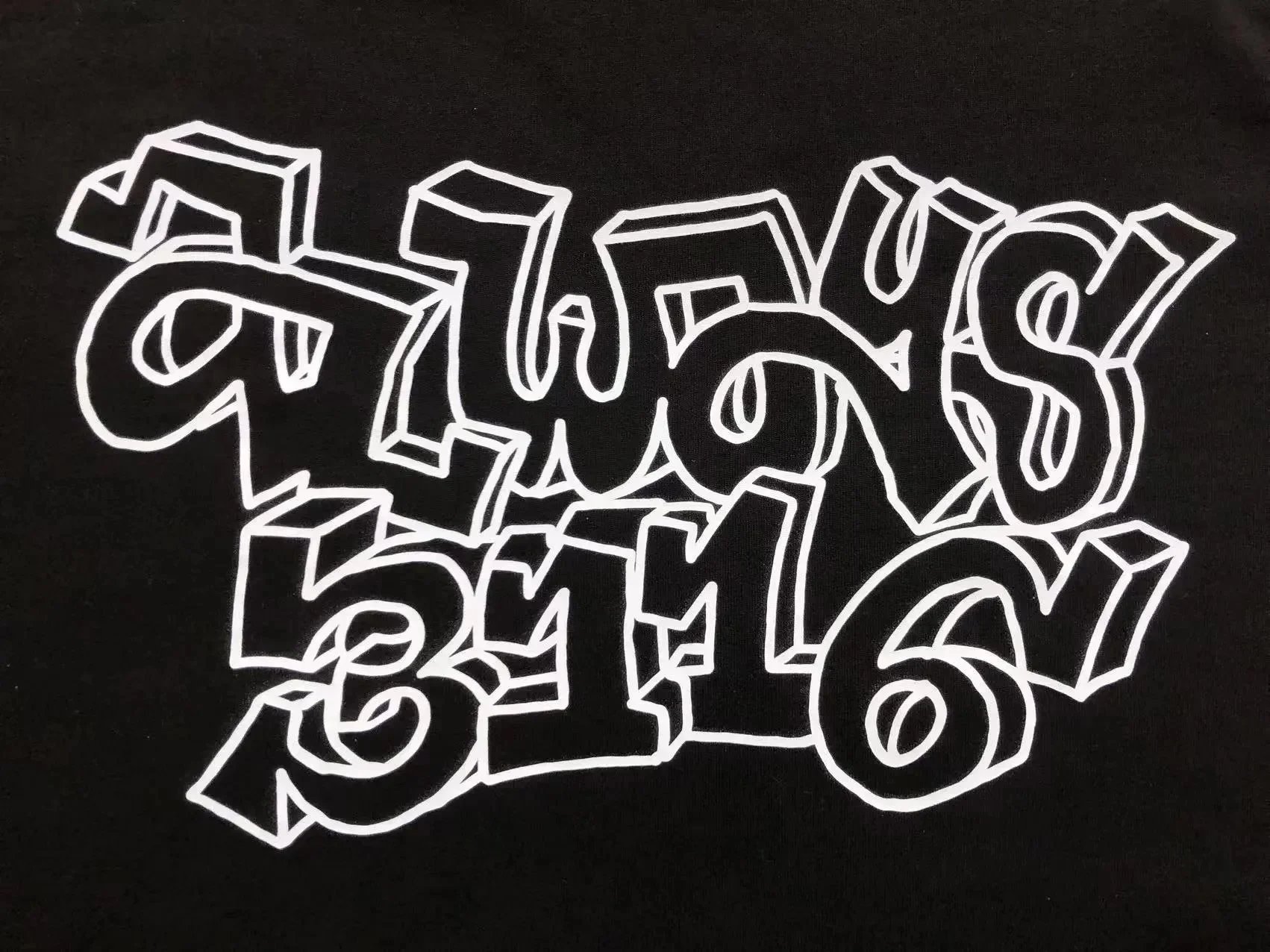 Design Always Logo Graphic T-Shirt White - 8