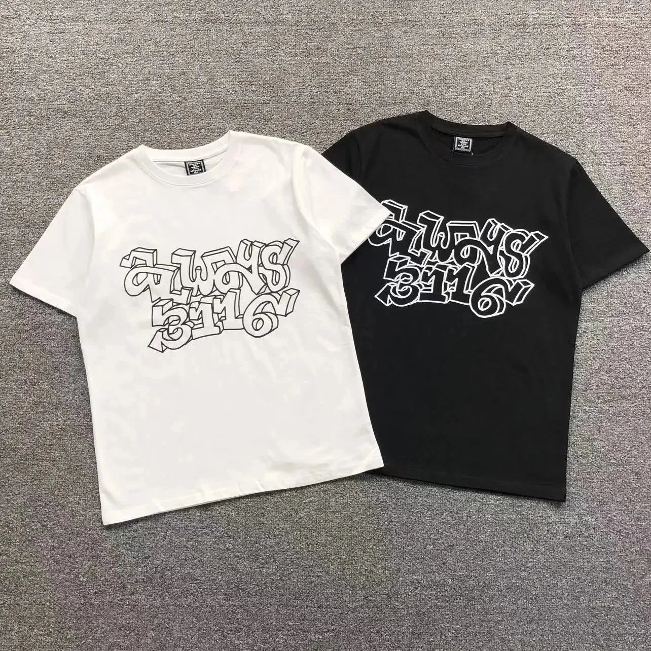 Design Always Logo Graphic T-Shirt White - 4