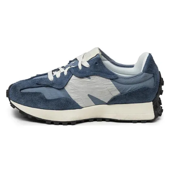 New Balance 327 Beige Suede Sneakers - 7