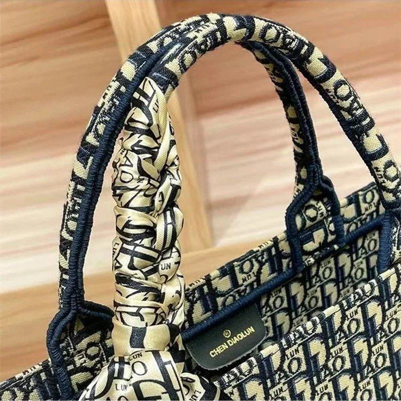 Dior Book Tote Bag Multicolor - 10