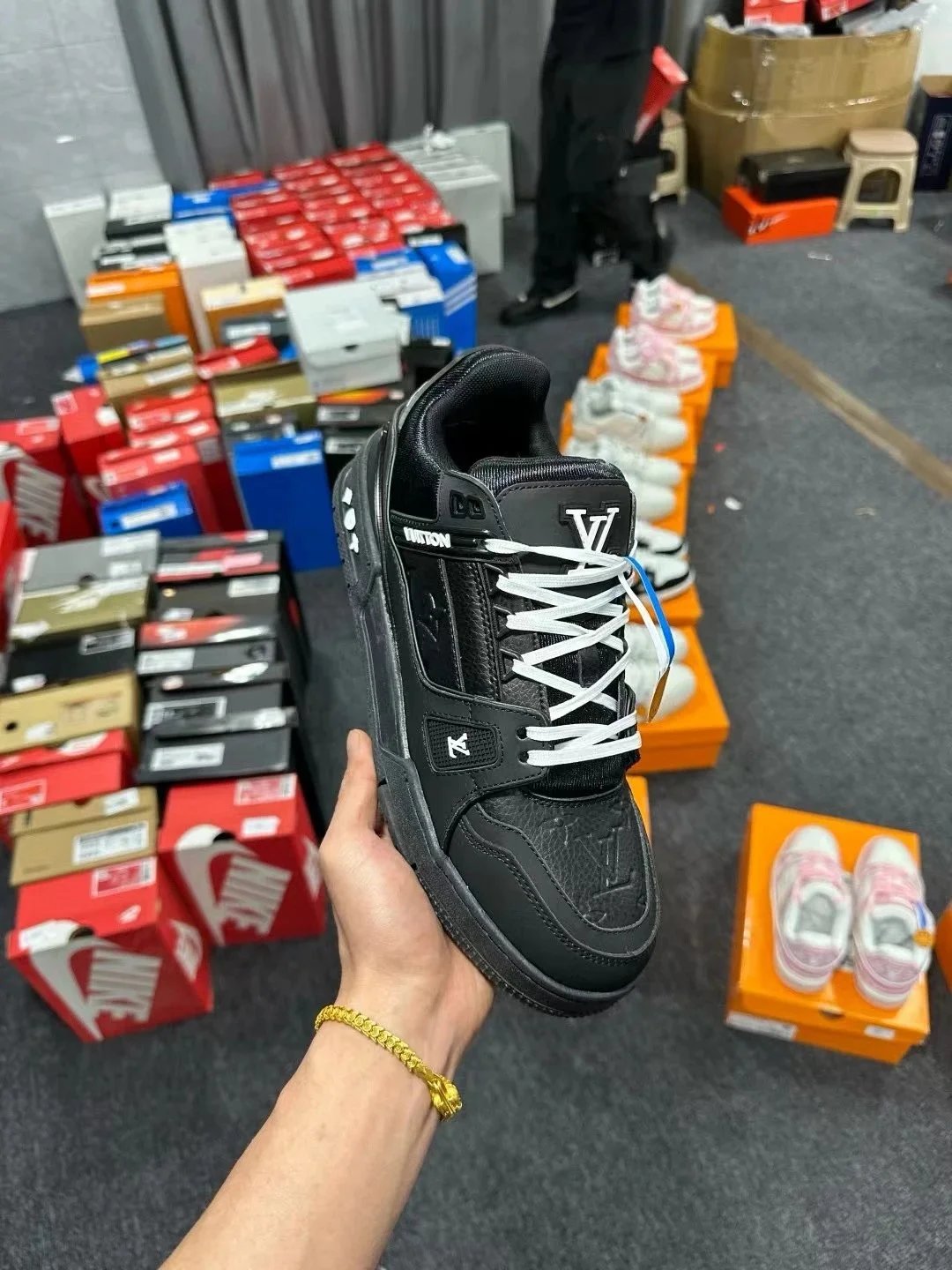 Louis Vuitton Archlight Black White Sneakers - 6