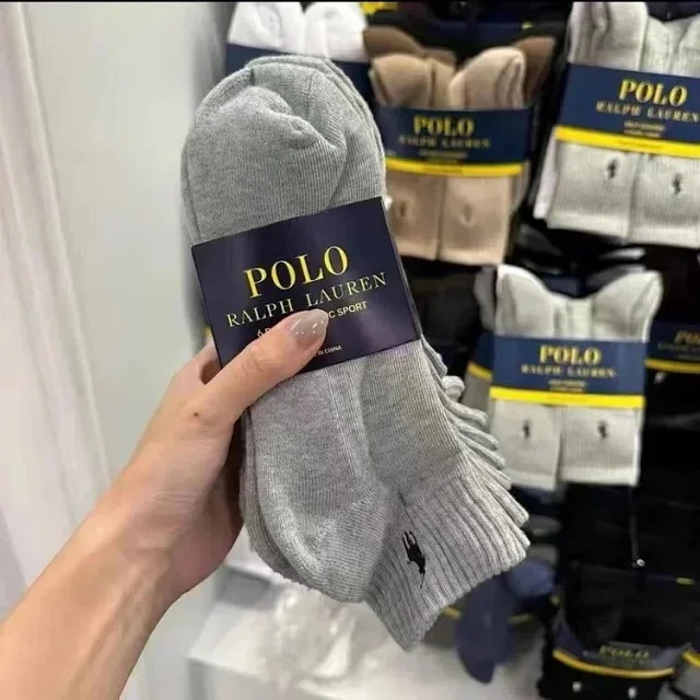 Ralph Lauren Socks Ribbed Classic Sport Socks, 6-Pair Pack product detail image 7