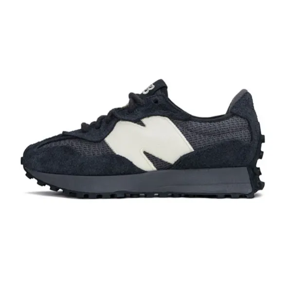 New Balance 327 Beige Suede Sneakers - 6