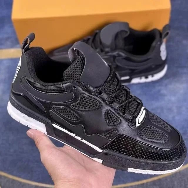 Louis Vuitton Archlight X Virgil Abloh Black Crystal-Embellished Sneakers Chunky Sneakers - 8