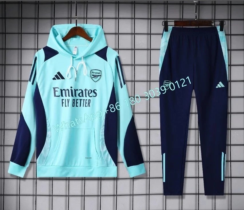 adidas Tracksuits Football Club Hooded Tracksuit image 4