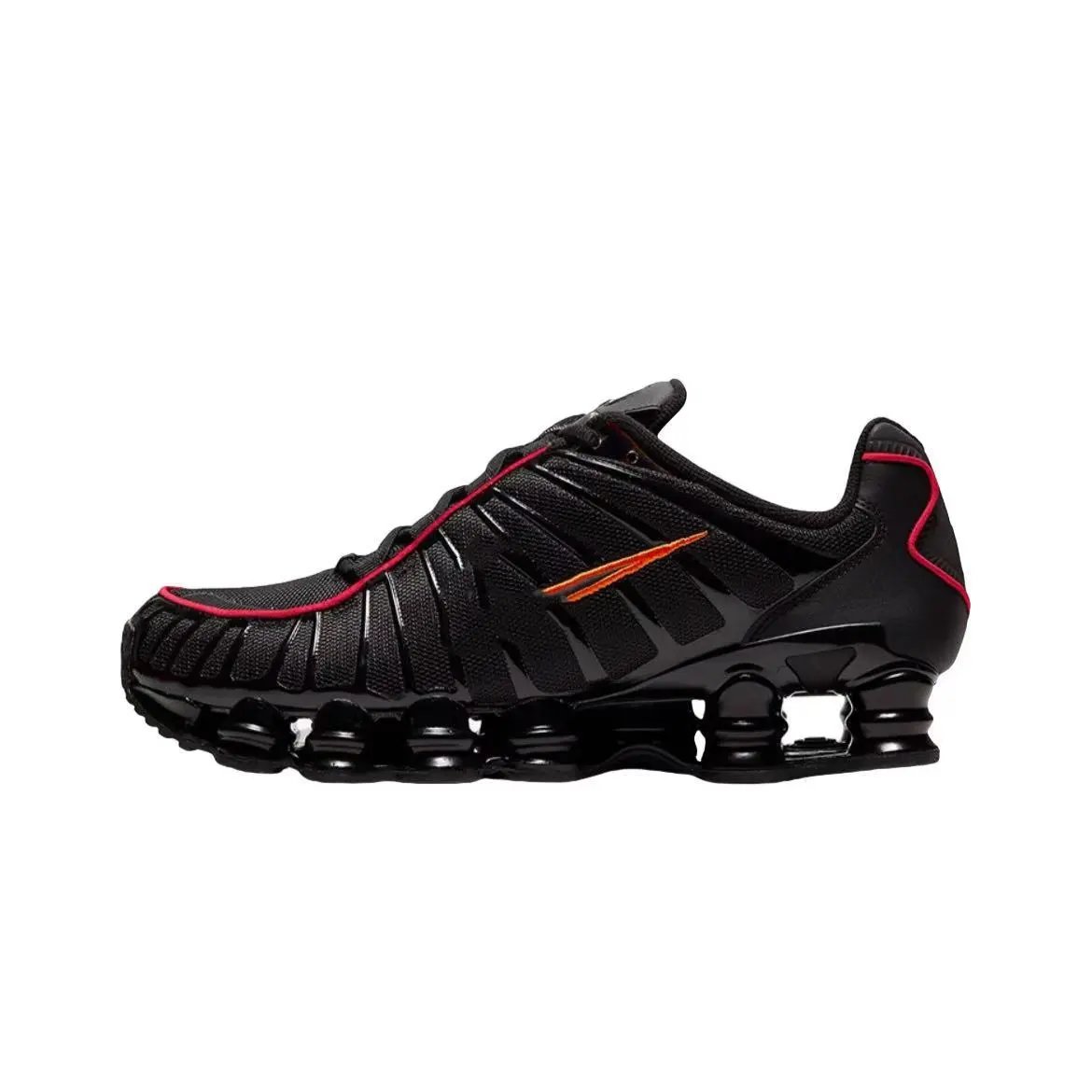 Nike Shox R4 White Silver Sneakers - 6
