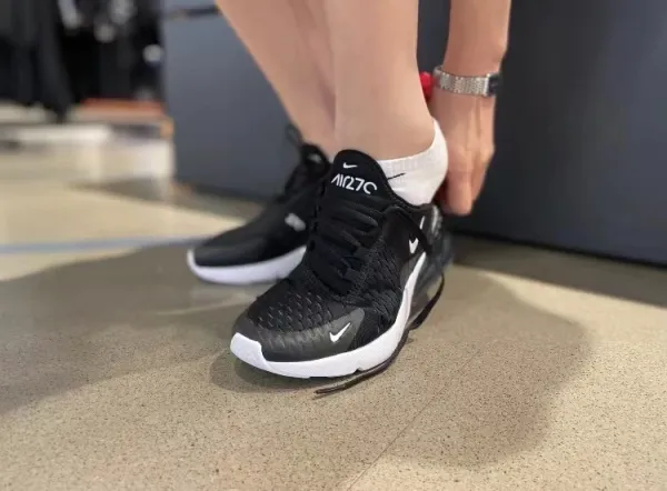 Nike Air Max 270 Rose Gold Sneakers Running Shoes - 9