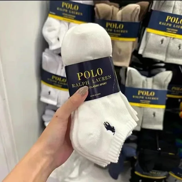 Ralph Lauren Socks Ribbed Classic Sport Socks, 6-Pair Pack product detail image 6