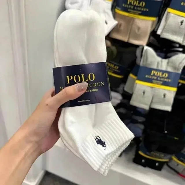Ralph Lauren Socks Ribbed Classic Sport Socks, 6-Pair Pack product detail image 9