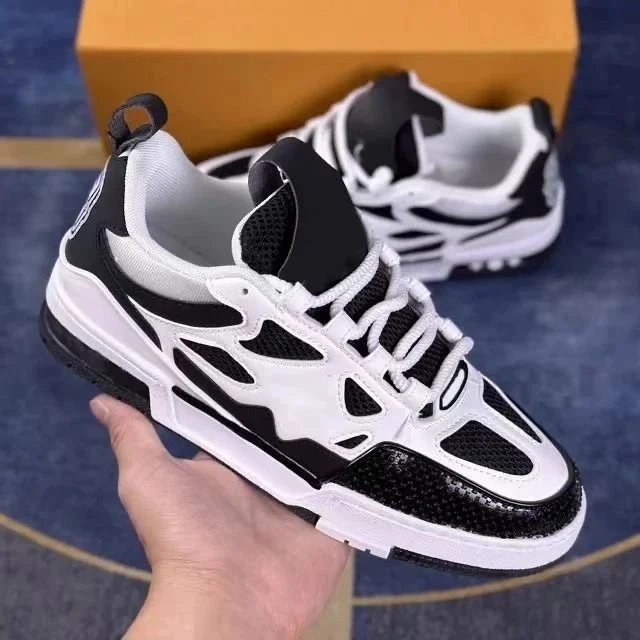 Louis Vuitton Archlight X Virgil Abloh Black Crystal-Embellished Sneakers Chunky Sneakers - 5