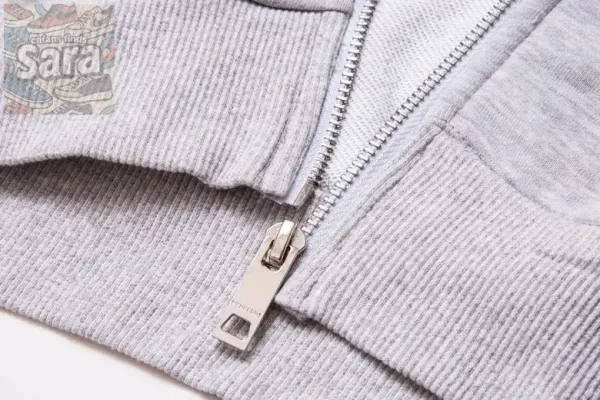Burberry Check-Trim Hoodie and Sweatpants Set Black - 9