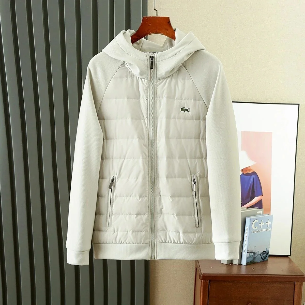 LACOSTE Hooded Puffe